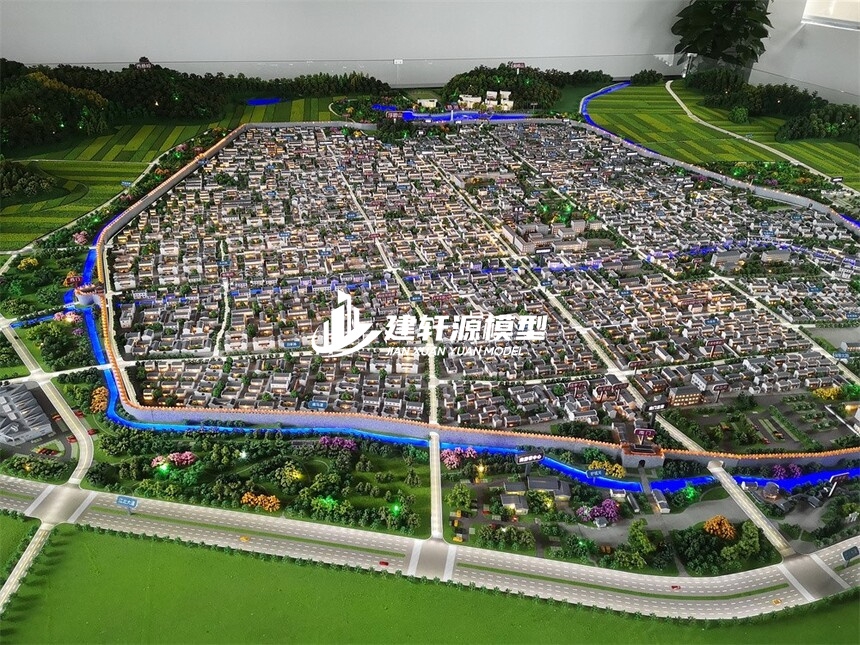 新密城市规划模型